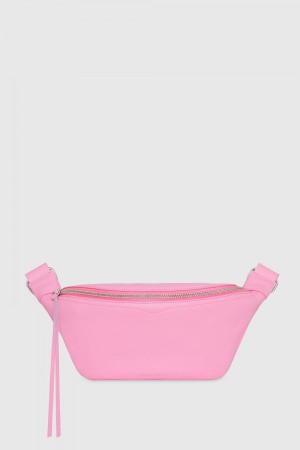 Borseta Dama Rebecca Minkoff Bree Belt Bag Bubble Gum | 6308517-ME
