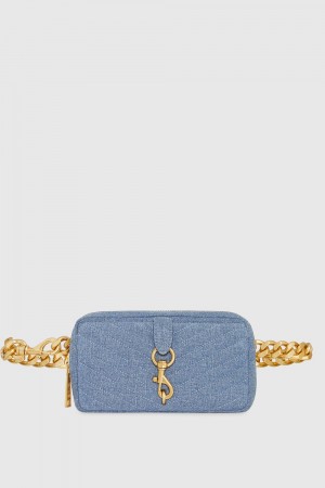 Borseta Dama Rebecca Minkoff Edie Belt Bag Albastri | 7348952-FX