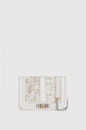 Geanta Crossbody Dama Rebecca Minkoff Chevron Quilted Small Love Crossbody Maro | 1329586-NW