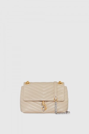 Geanta Crossbody Dama Rebecca Minkoff Edie Crossbody Gri | 3962814-KL