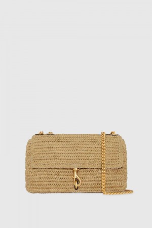 Geanta Crossbody Dama Rebecca Minkoff Edie Medium Crossbody Negrii | 3470869-AN
