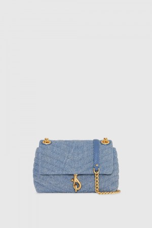 Geanta Crossbody Dama Rebecca Minkoff Edie Crossbody Albastri | 8956403-EL
