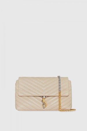 Geanta Crossbody Dama Rebecca Minkoff Edie Medium Crossbody Gri | 0629154-SV