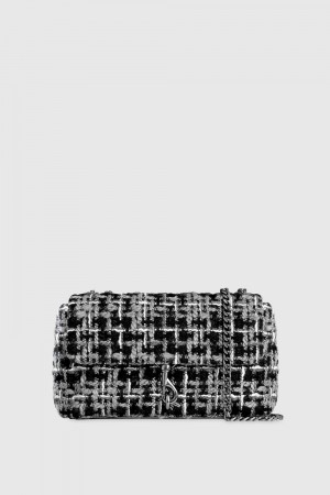 Geanta Crossbody Dama Rebecca Minkoff Edie Medium Crossbody Negrii Colorati | 0618257-QP