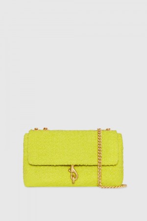 Geanta Crossbody Dama Rebecca Minkoff Edie Medium Crossbody Chartreuse | 0312645-GX