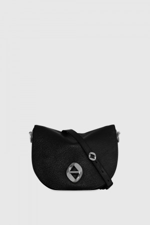 Geanta Crossbody Dama Rebecca Minkoff G Large Saddle Negrii | 1503892-KL