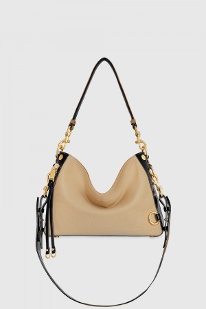 Geanta Crossbody Dama Rebecca Minkoff M.A.B. Surplus Crossbody Portocalii Negrii | 9064735-AV