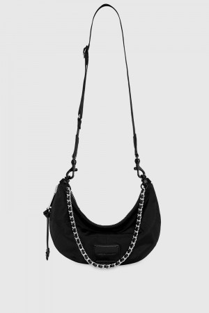 Geanta Crossbody Dama Rebecca Minkoff Nolita Zip Around Crossbody Negrii | 5632941-YH