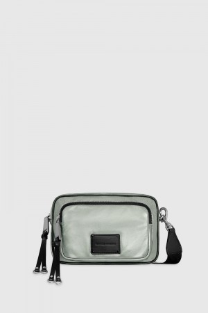 Geanta Crossbody Dama Rebecca Minkoff Nolita Nylon Crossbody Gri Negrii | 1034896-IM