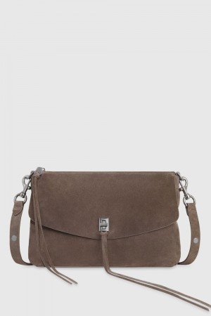 Geanta De Umar Dama Rebecca Minkoff Darren Top Zip Shoulder Bag Colorati | 7163492-FI