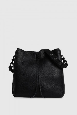 Geanta De Umar Dama Rebecca Minkoff Darren Shoulder Bag Negrii Negrii | 7068153-RC
