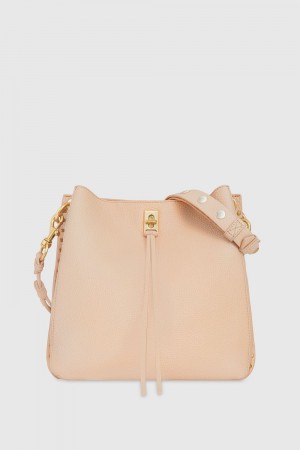 Geanta De Umar Dama Rebecca Minkoff Darren Shoulder Bag Bej | 6594387-YM