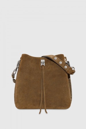 Geanta De Umar Dama Rebecca Minkoff Darren Shoulder Bag Whiskey | 4250139-BF
