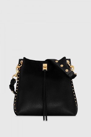 Geanta De Umar Dama Rebecca Minkoff Darren Shoulder Bag Negrii | 3127065-JK