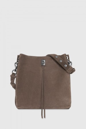 Geanta De Umar Dama Rebecca Minkoff Darren Shoulder Bag Gri | 0619384-CW