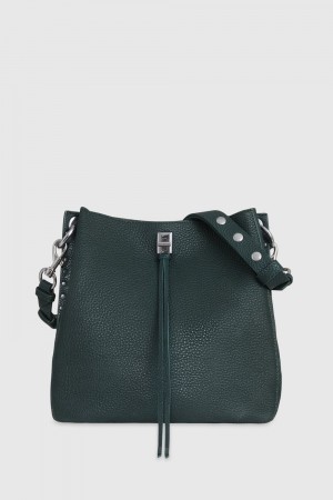 Geanta De Umar Dama Rebecca Minkoff Darren Shoulder Bag Gri | 8749532-MH