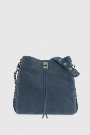 Geanta De Umar Dama Rebecca Minkoff Darren Shoulder Bag Gri | 8510267-XQ