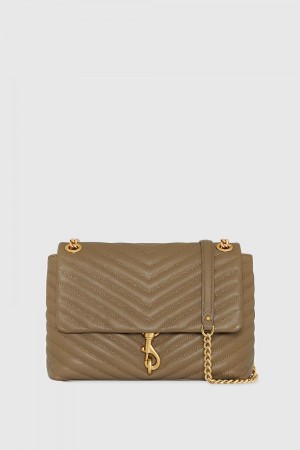Geanta De Umar Dama Rebecca Minkoff Edie Flap Shoulder Bag Surplus | 9501384-AK