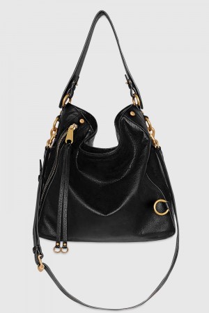 Geanta De Umar Dama Rebecca Minkoff M.A.B. Hobo Negrii | 8062749-KH