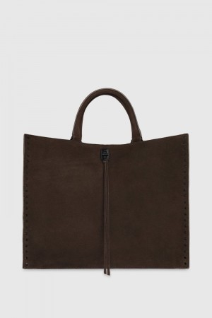 Geanta Tote Dama Rebecca Minkoff Darren Tote Espresso | 2439175-QB