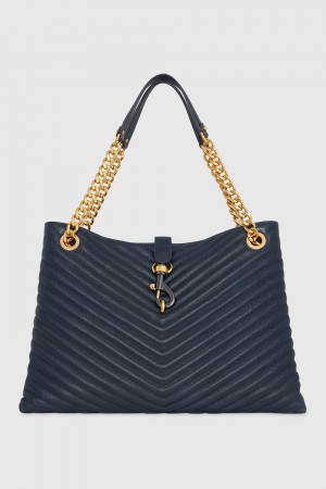 Geanta Tote Dama Rebecca Minkoff Edie Tote Albastri | 9324785-RD