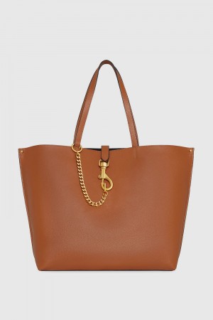 Geanta Tote Dama Rebecca Minkoff Megan Large Tote Caramello | 4538297-US