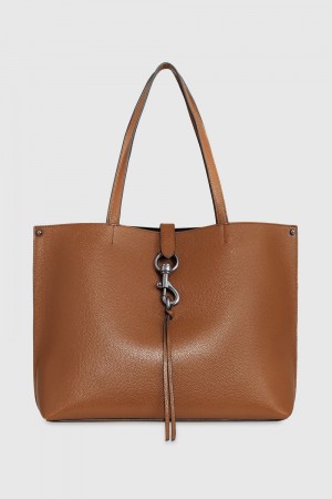 Geanta Tote Dama Rebecca Minkoff Megan Tote Gri | 4583270-MA