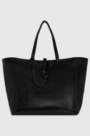 Geanta Tote Dama Rebecca Minkoff Megan Weekender Tote With Travel Sleeve Negrii Negrii | 6853491-HQ