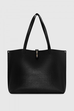 Geanta Tote Dama Rebecca Minkoff Multi Studded Megan Tote Negrii | 6409321-UQ