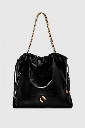 Geanta Tote Dama Rebecca Minkoff Zero Gravity Medium Tote Negrii | 9124537-IG