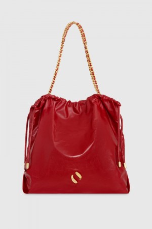 Geanta Tote Dama Rebecca Minkoff Zero Gravity Medium Tote Rosii | 2579640-LN