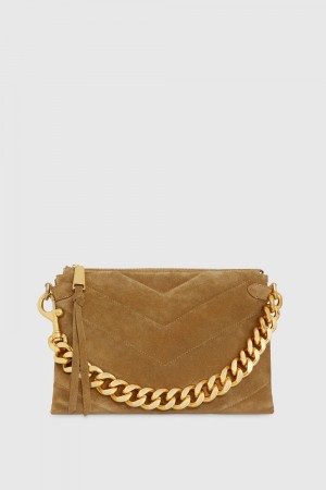 Marochinarie Mica Dama Rebecca Minkoff Edie Maxi Crossbody Portocalii | 2179346-EO