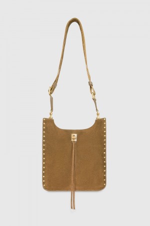 New Arrivals Dama Rebecca Minkoff Darren Medium Feed Portocalii | 1793024-LU