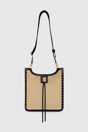 New Arrivals Dama Rebecca Minkoff Darren Surplus Medium Feed Negrii | 1742369-JV
