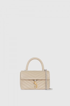 New Arrivals Dama Rebecca Minkoff Edie Top Handle Gri | 8650927-AZ