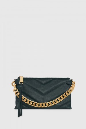 Poșete Dama Rebecca Minkoff Edie Maxi Medium Crossbody Albastru Deschis | 8361754-JM