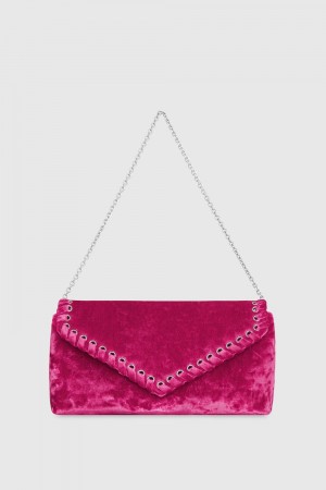 Poșete Dama Rebecca Minkoff Whip Clutch Roz | 3652194-LJ