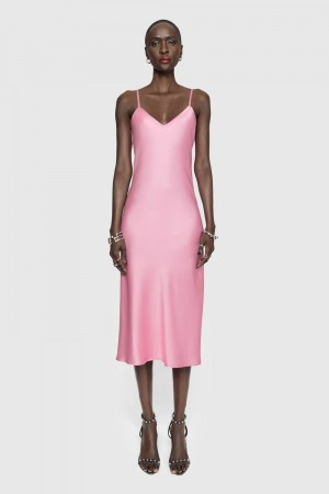 Rochie Dama Rebecca Minkoff Verona Slip Dress Albastru Deschis | 0247168-TI