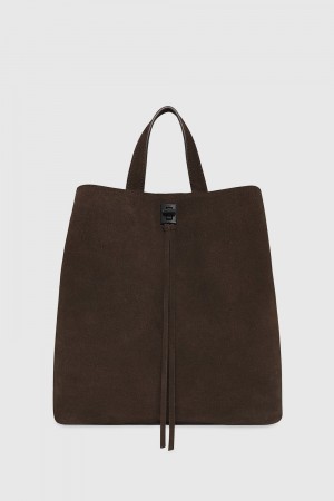 Rucsacuri Dama Rebecca Minkoff Darren Medium Backpack Espresso | 0672395-CL