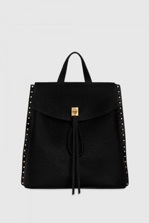 Rucsacuri Dama Rebecca Minkoff Darren Signature Backpack Negrii | 6947180-BG
