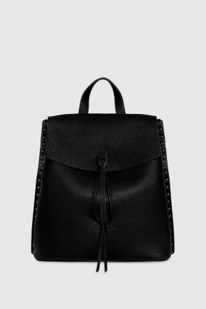Rucsacuri Dama Rebecca Minkoff Darren Signature Backpack Negrii Negrii | 9805273-BY