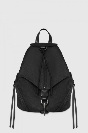 Rucsacuri Dama Rebecca Minkoff Julian Washed Nylon Backpack Albastru Deschis | 5609178-RC
