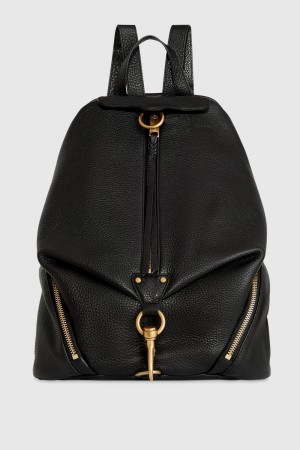 Rucsacuri Dama Rebecca Minkoff Jumbo Julian Backpack Negrii | 8243059-WM