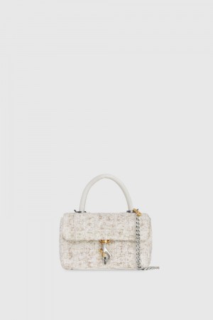 Top Handle Bags Dama Rebecca Minkoff Edie Top Handle Maro | 1573892-FZ