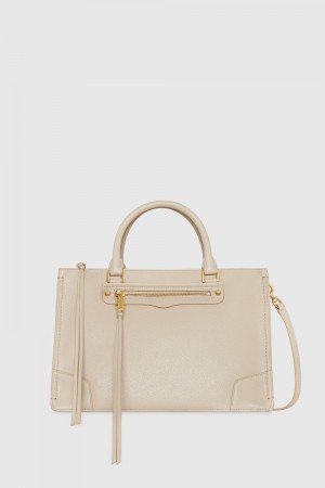 Top Handle Bags Dama Rebecca Minkoff Regan Satchel Maro | 6807234-UF