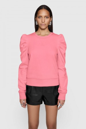 Topuri Dama Rebecca Minkoff Janine Sweatshirt Roz | 0728634-JC