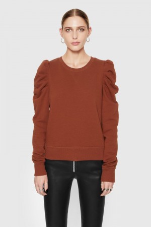 Topuri Dama Rebecca Minkoff Janine Sweatshirt Rocher | 0648539-ZW