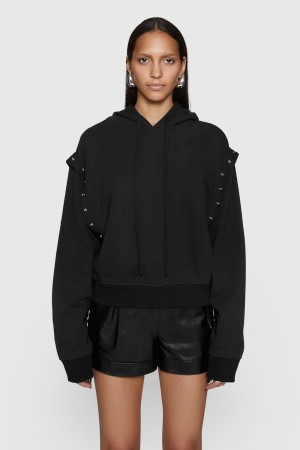 Topuri Dama Rebecca Minkoff Jessie Stud Hoodie Colorati | 3158647-YJ