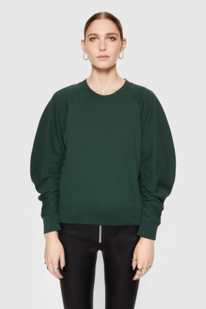 Tricotaje Dama Rebecca Minkoff Joan Sweatshirt Albastru Deschis | 5782041-PK