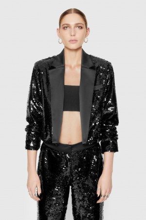 Îmbrăcăminte Exterioară Dama Rebecca Minkoff Jane Sequin Blazer Colorati | 2967801-HX